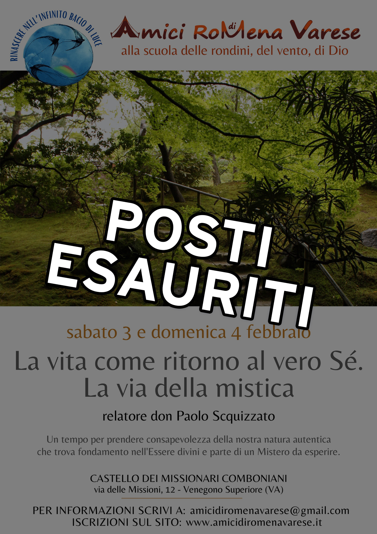 Posti esauriti